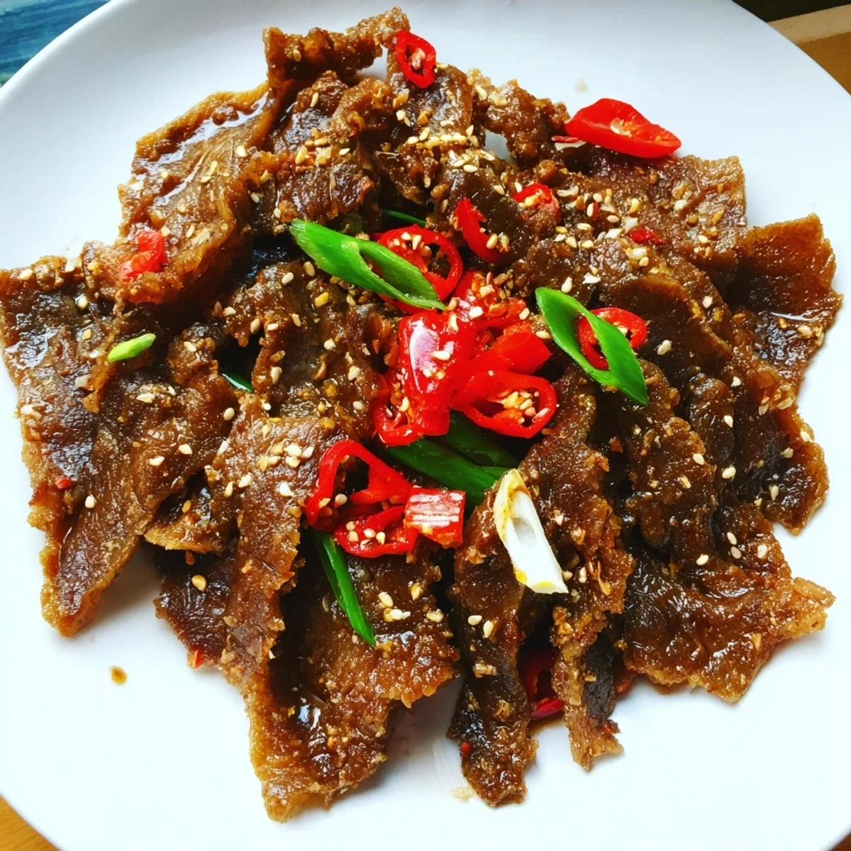 Crispy Beef Strips Sauce