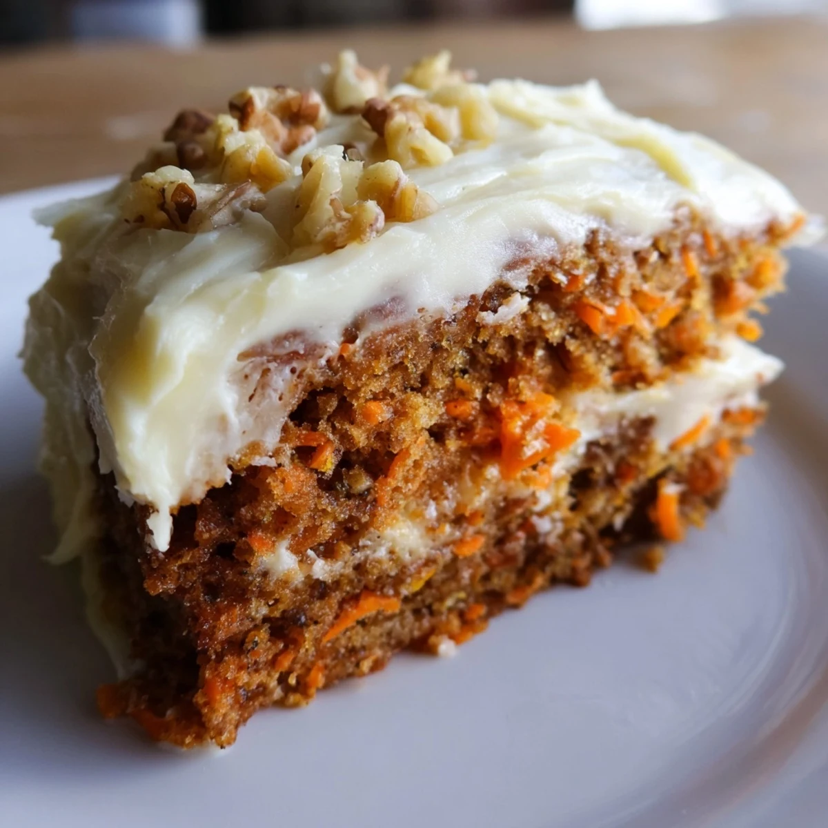 Moist Spiced Carrot Cake