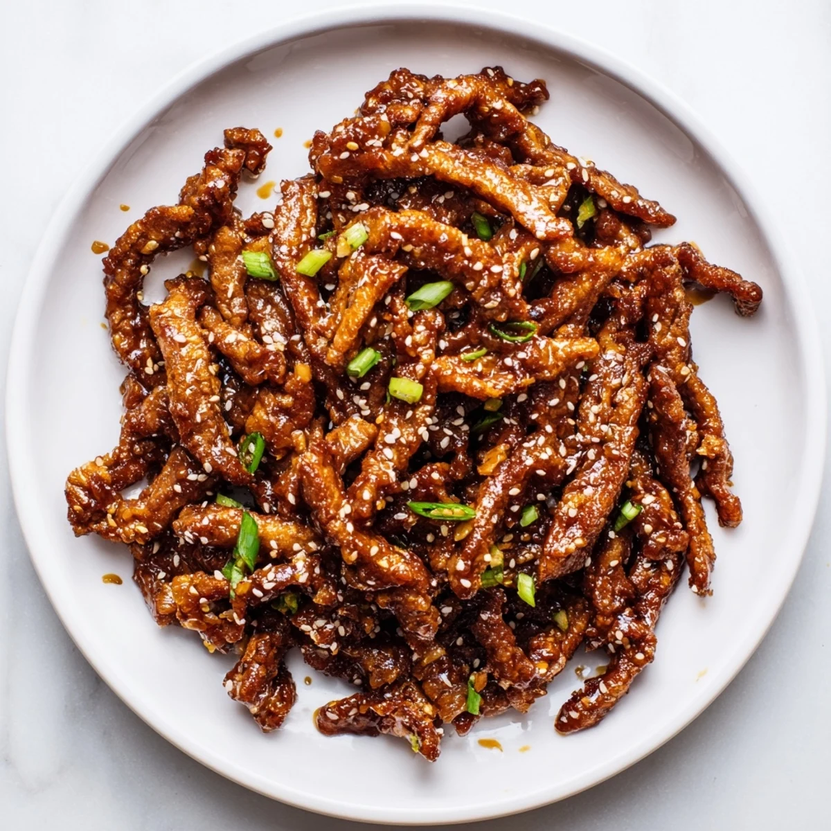 Imagine tender, crispy Beef Crispy pieces, the perfect balance of sweet, savory, and spicy flavors.