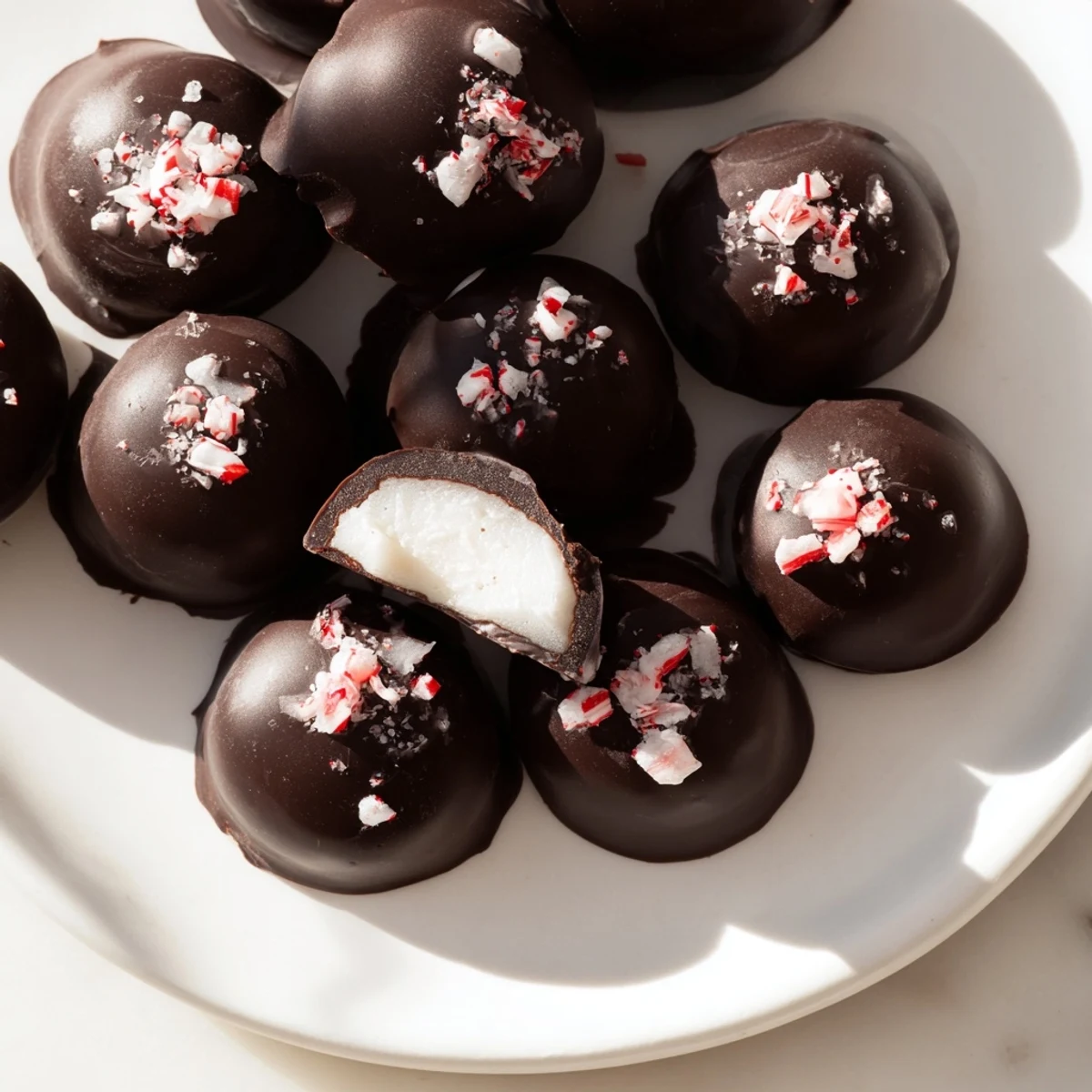 Peppermint Cream Chocolates