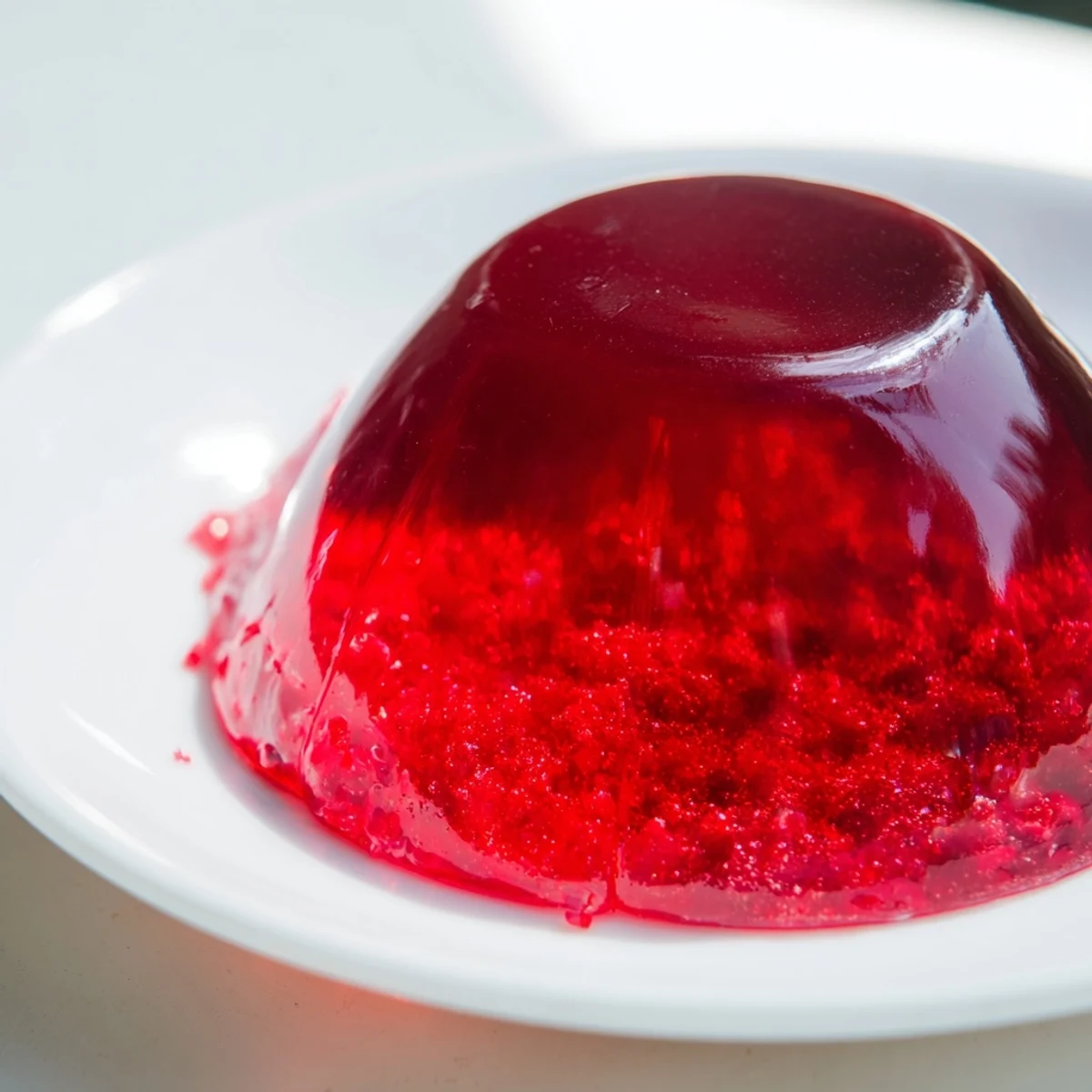 Fresh, sweet-tart cranberry jelly, a flavorful condiment made from fresh cranberries for your next meal.