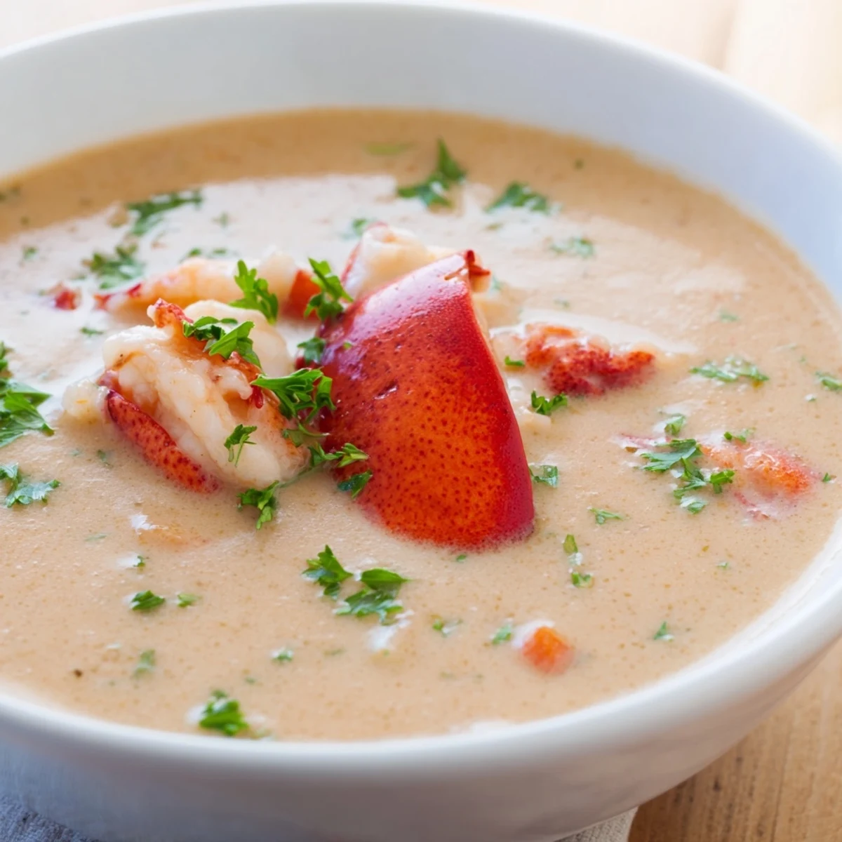 Creamy Lobster Bisque Soup