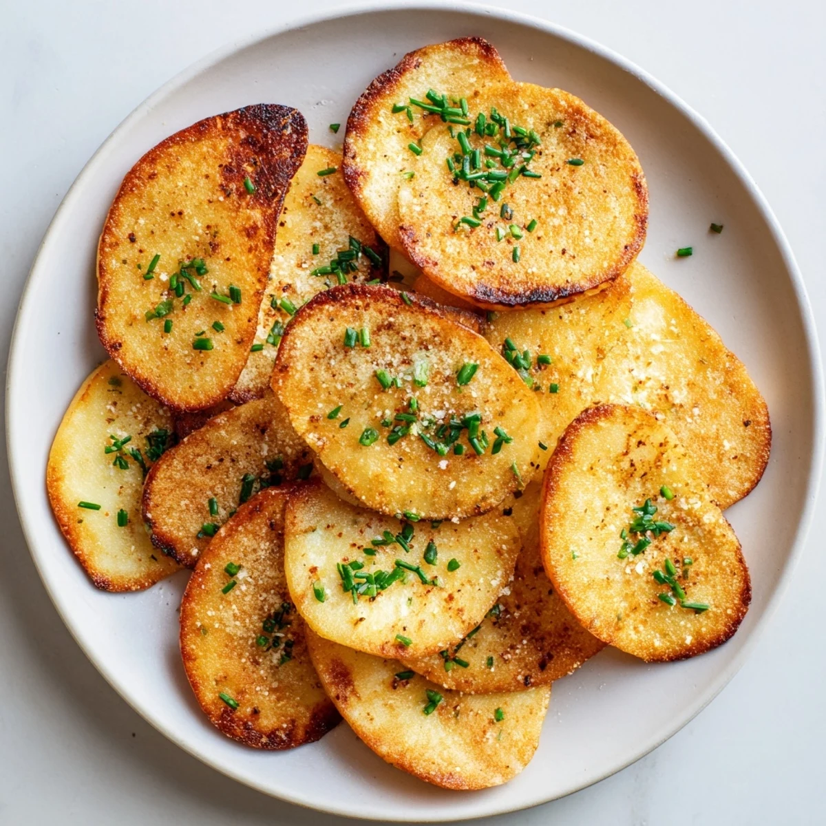 Protein-rich cottage cheese chips stacked on a wooden board, ready for healthy snacking