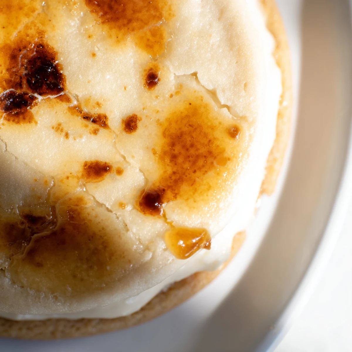 Golden caramelized sugar tops these soft crème brûlée cookies with creamy vanilla centers